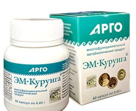 ЭМ-Курунга, продукт метаболический, 60 капсул