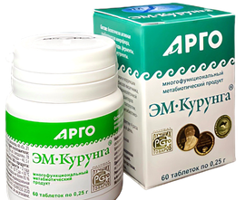 ЭМ-Курунга, продукт метаболический, 60 таблеток